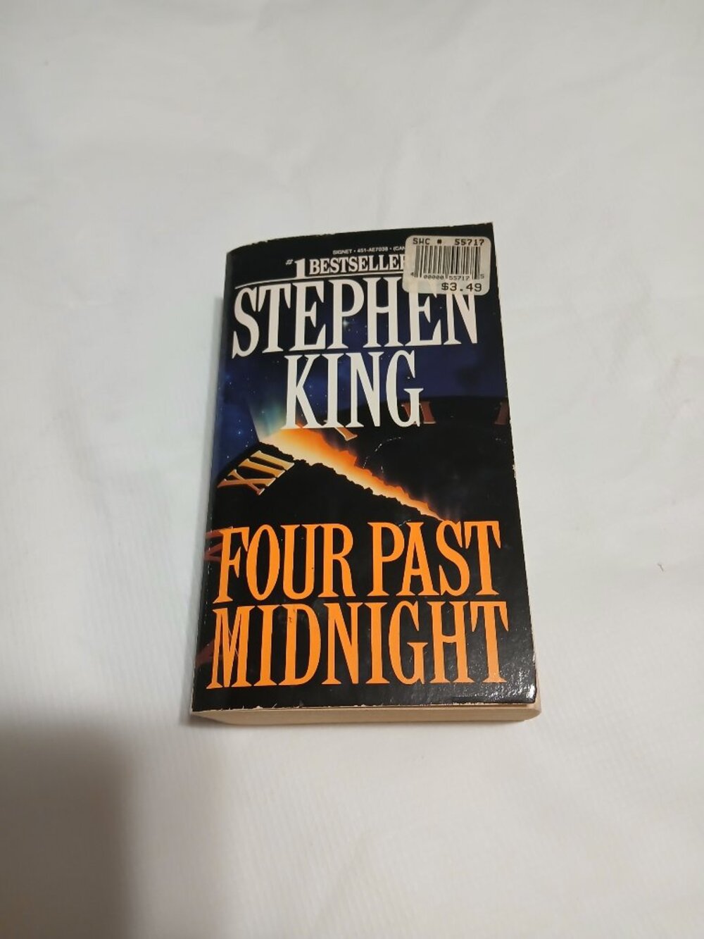 Stephen King Four Past Midnight 8th Signet Printing 1991 Horror Paperback VTG